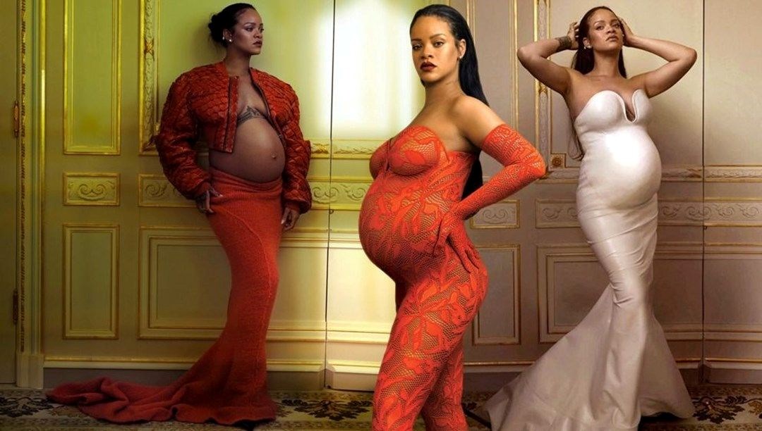Rihanna ilk bebeğini dünyaya getirdi