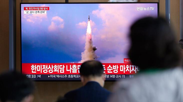 Son dakika… Kuzey Kore füzeleri ateşledi