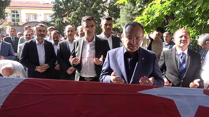 Bakanı Bozdağ, 29. Ağır Ceza Mahkemesi Başkanı Çağlar’ın cenazesine katıldı