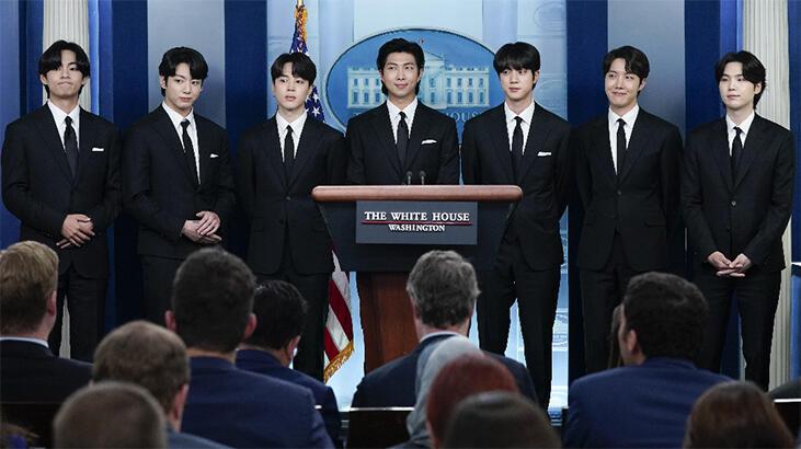 K-pop grubu BTS Beyaz Saray’da Asya karşıtı nefret suçlarına dikkat çekti
