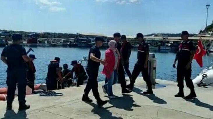 Tekneyle Yunanistan’a kaçmaya çalışan FETÖ’cüler yakalandı