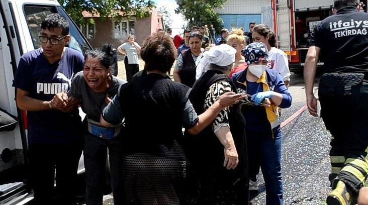 Çorlu’da acı olay! Gözyaşlarını tutamadılar