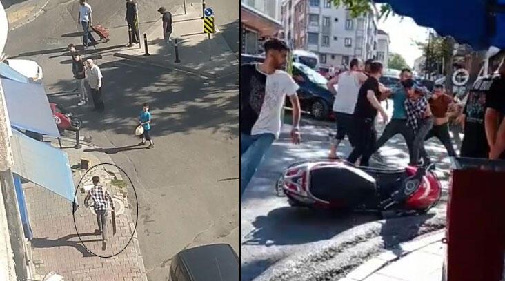 Yer: İstanbul! Otomobil sürücüsüne tahtayla saldırdılar