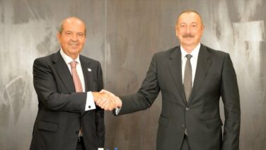 Ersin Tatar, İlham Aliyev ile görüştü