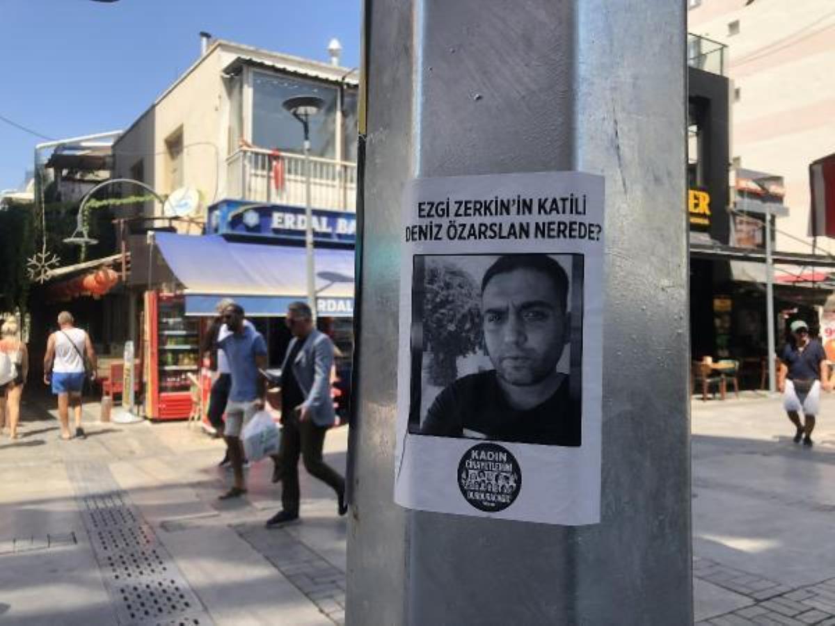Ezgi’nin cinayet şüphelisinin bulunması için ilan bastırıp, sokaklara astılar