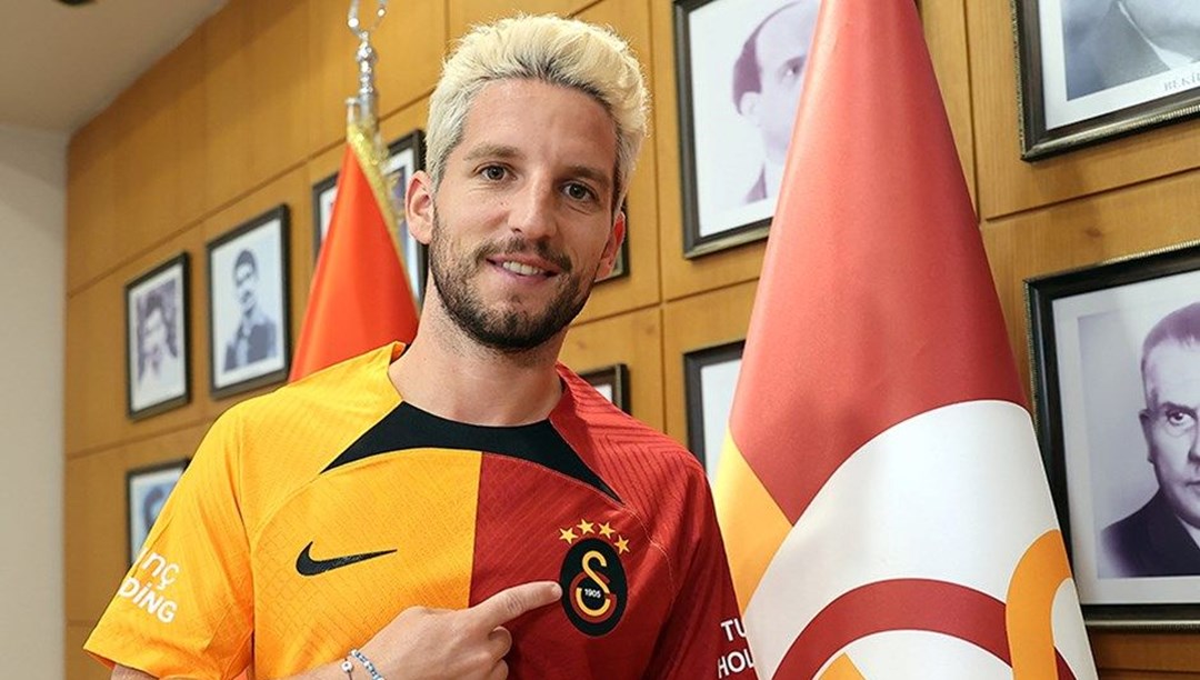 Galatasaray’da Mertens, 10 numaralı formayı giyecek
