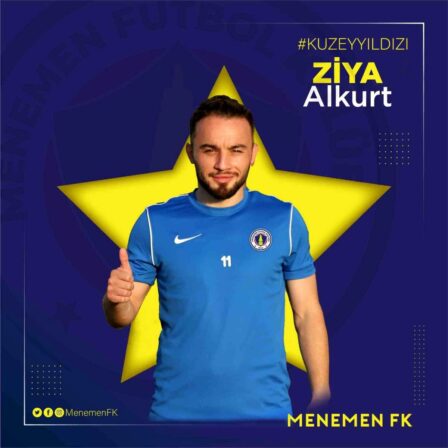 İzmir spor: Menemen FK, Ziya Alkurt’u kadrosuna kattı