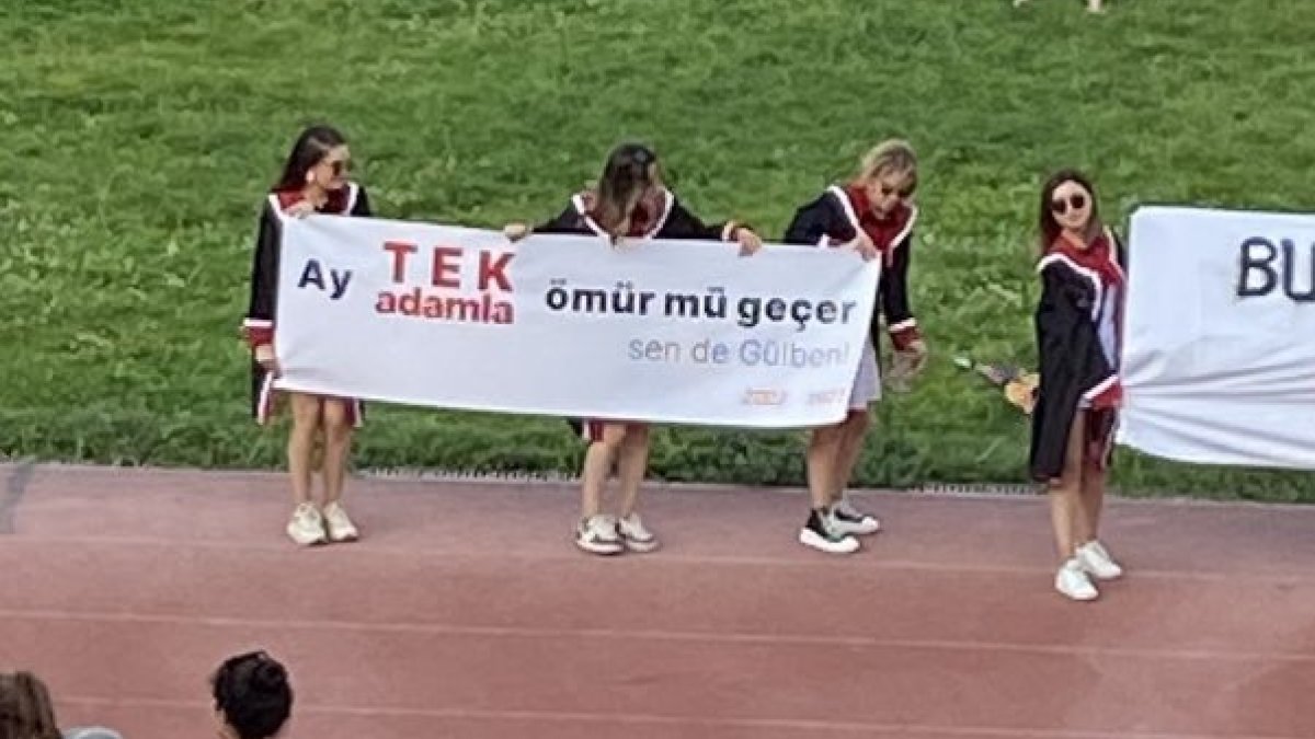 ODTÜ’de açılan pankartlar dikkat çekti