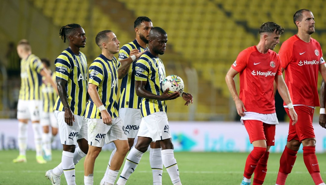 SON DAKİKA: Fenerbahçe 3-3 Ümraniyespor (Maç sonucu)