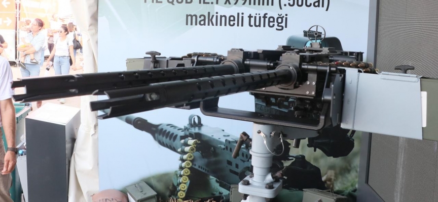 Yerli ağır makineli tüfek ilk kez TEKNOFEST’te