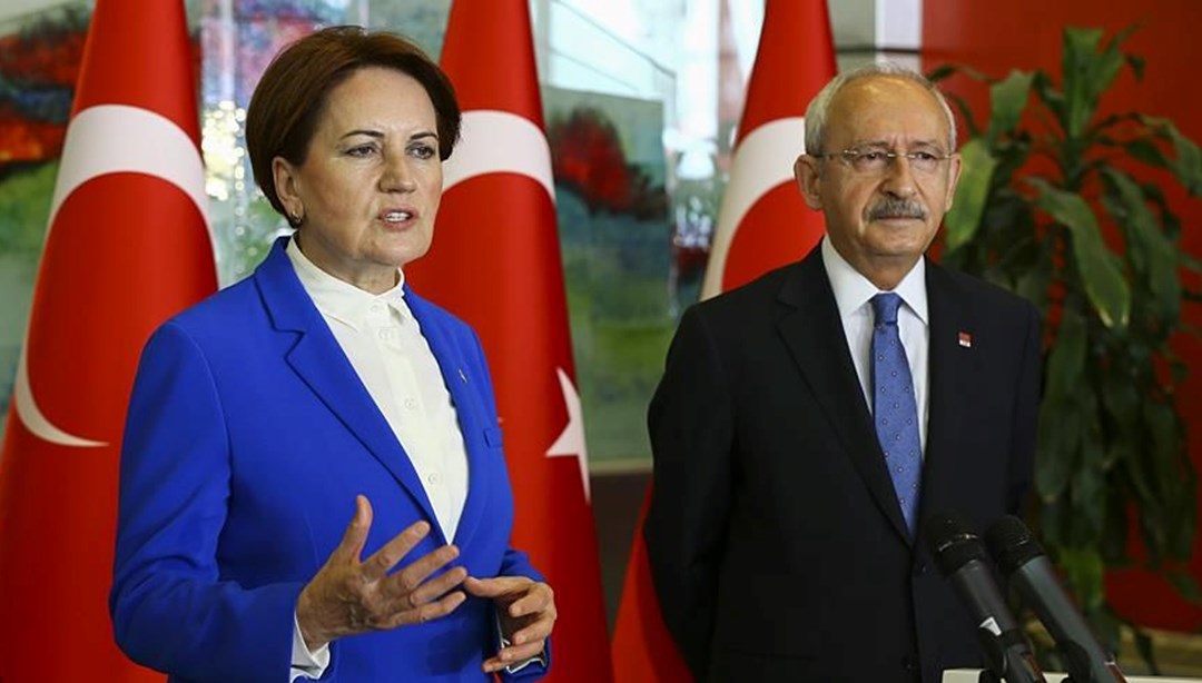 CHP lideri Kılıçdaroğlu, İYİ Parti lideri Akşener ile buluştu