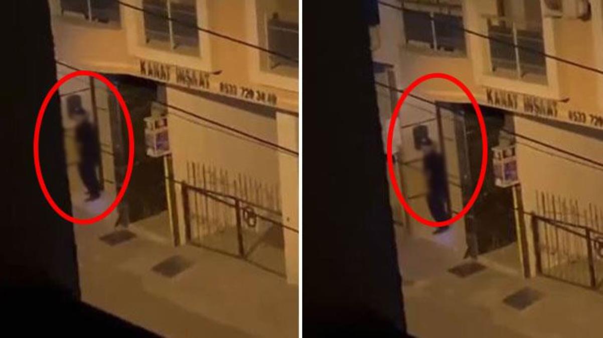 İzmir’de skandal görüntü! Kız öğrenci yurdunun karşısına geçip mastürbasyon yaptı