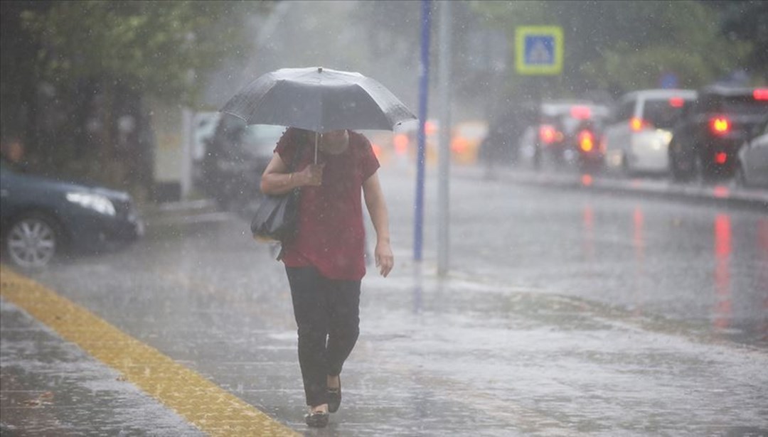 Meteoroloji uyardı!  Kuvvetli sağanak yağış geliyor