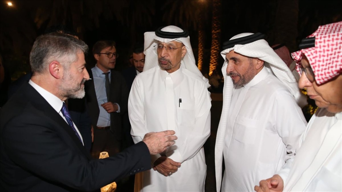 Suudi Arabistan’da Nureddin Nebati ve Türk heyeti onuruna resepsiyon verildi