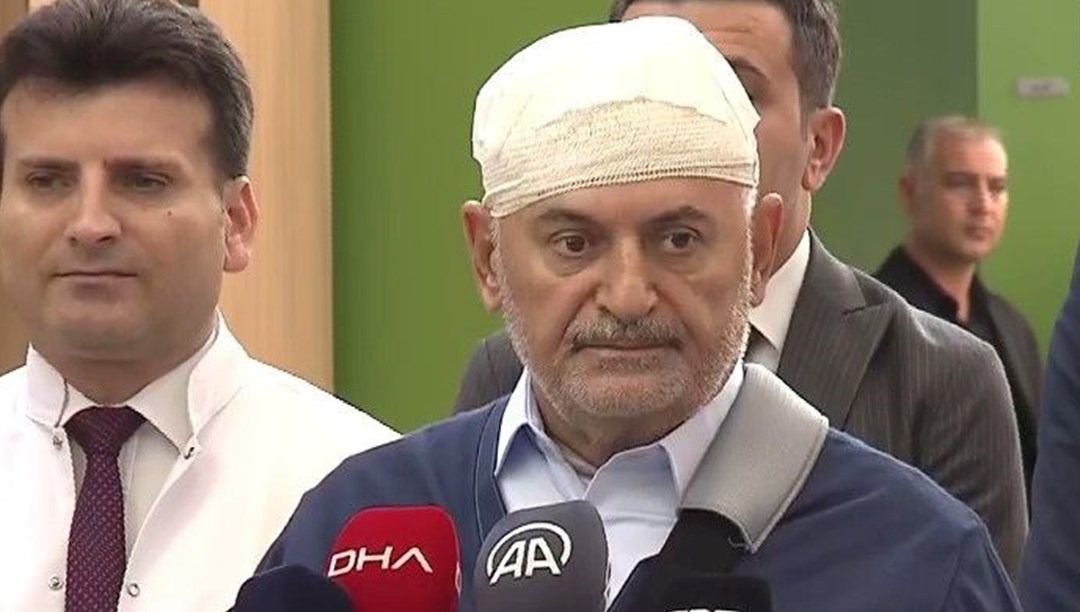 Trafik kazası geçiren Binali Yıldırım taburcu oldu