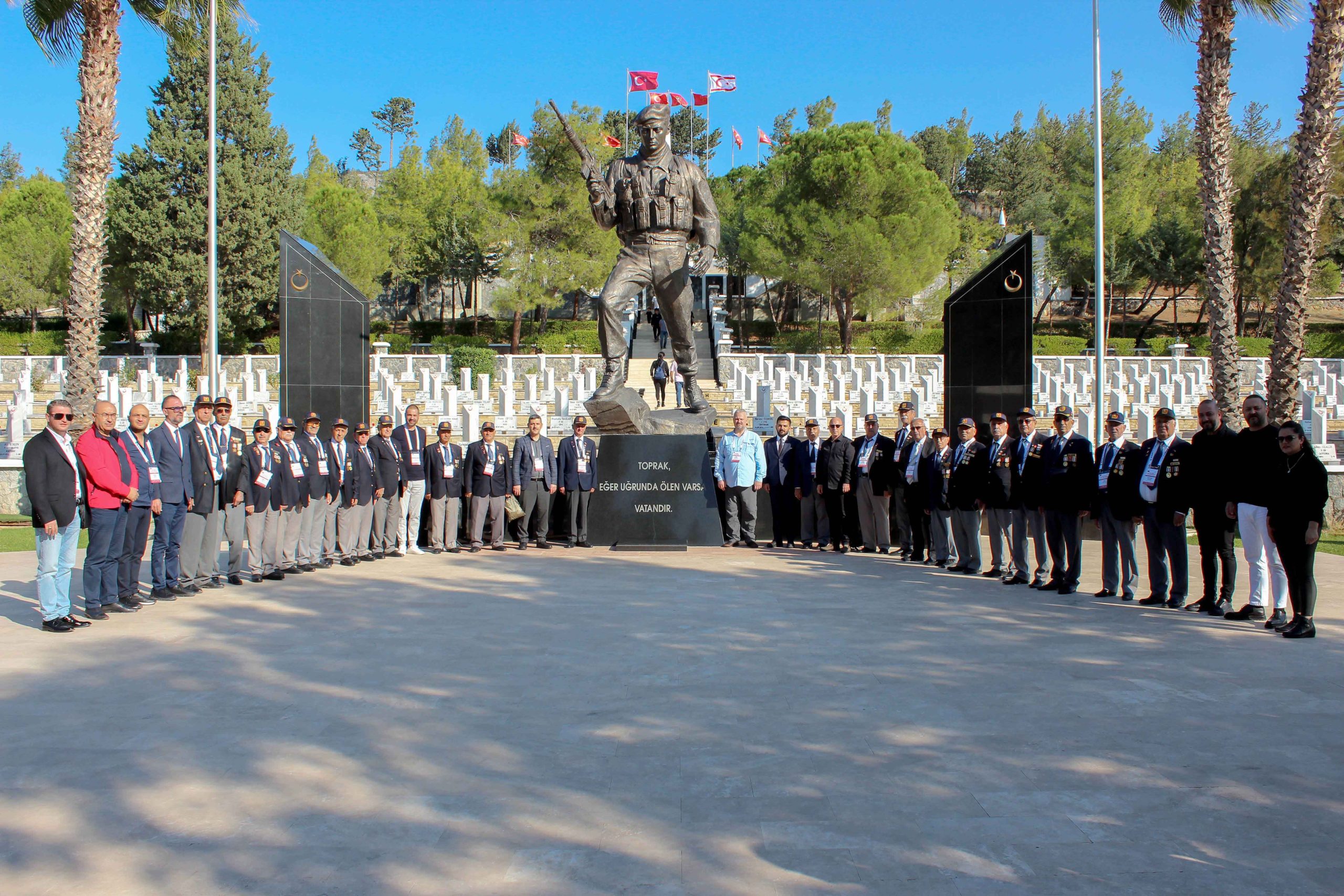 Menemenli Gaziler “Aynı Ruhla” Kıbrıs’ta