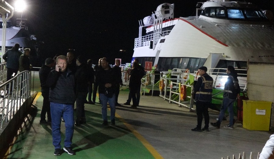 Bursa’da bir kişi yetişemediği feribot için asılsız bomba ihbarında bulundu