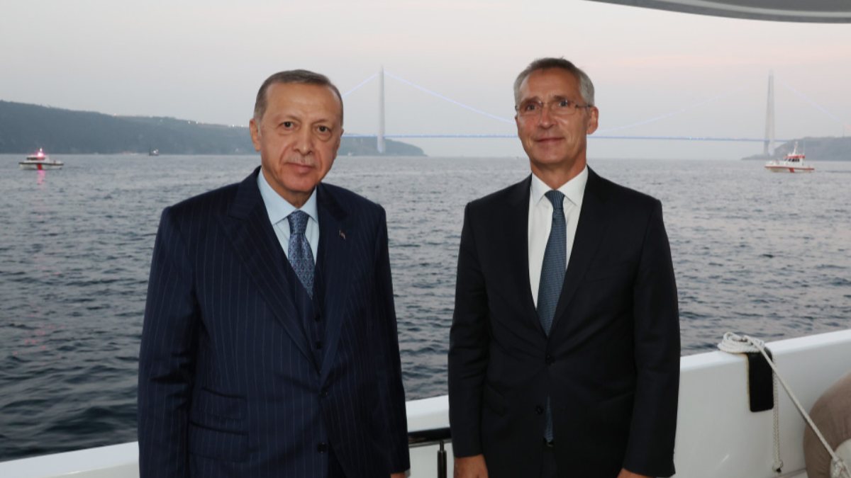 Cumhurbaşkanı Erdoğan, Jens Stoltenberg’i kabul etti