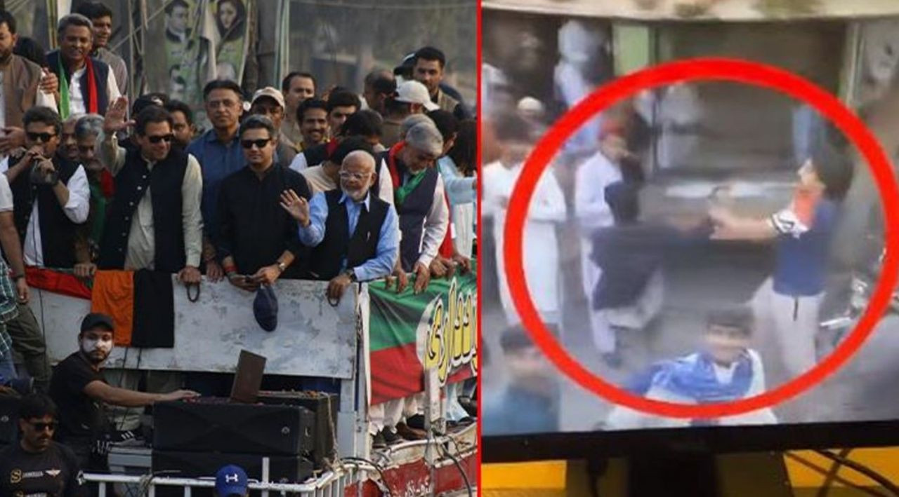 Pakistan’ın eski başbakanı İmran Khan konvoyuna düzenlenen silahlı saldırıda yaralandı