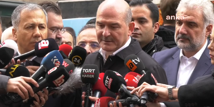 İçişleri Bakanı Soylu: Şu ana kadar can kaybı bilgisi yok