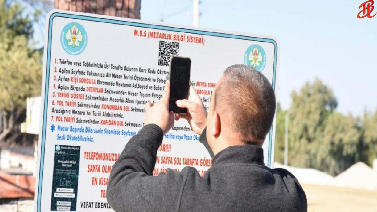 Manisa’da konumdan mezar bulma ve sesli dua okuma sistemi yapıldı