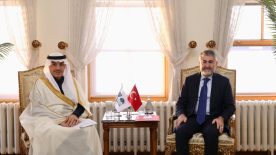 Nureddin Nebati ile İslam Kalkınma Bankası Başkanı Al Jasser görüştü