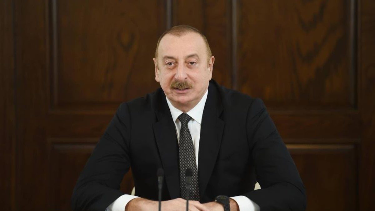 Aliyev: Doğal kaynaklarımızı sömürenler uluslararası hukuk normuna göre suçludur
