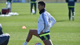 Cristiano Ronaldo’dan Real Madrid tesislerinde antrenman