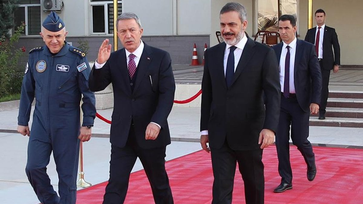 Hulusi Akar ve Hakan Fidan Moskova’da