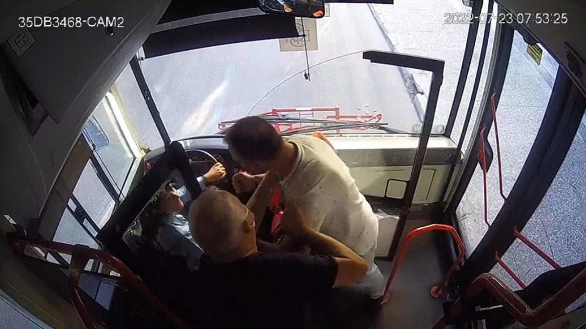 İzmir’de kadın otobüs şoförünü darbeden sanığa 2 yıl 8 ay hapis