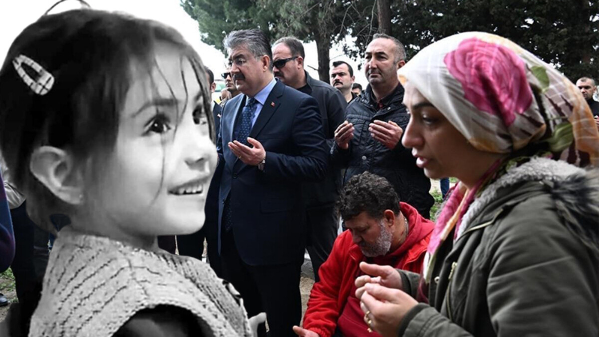 İskenderun’da çadır yangınında ölen 4 yaşındaki Elif, toprağa verildi