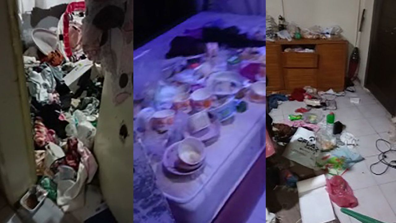 Konya’daki çöp evden çıkarılan 1,5 yaşındaki bebek koruma altına alınacak
