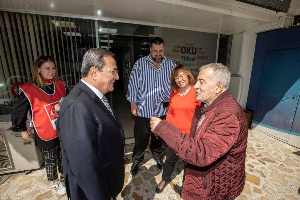 BAŞKAN BATUR’DAN ESNAFA MORAL MESAJI