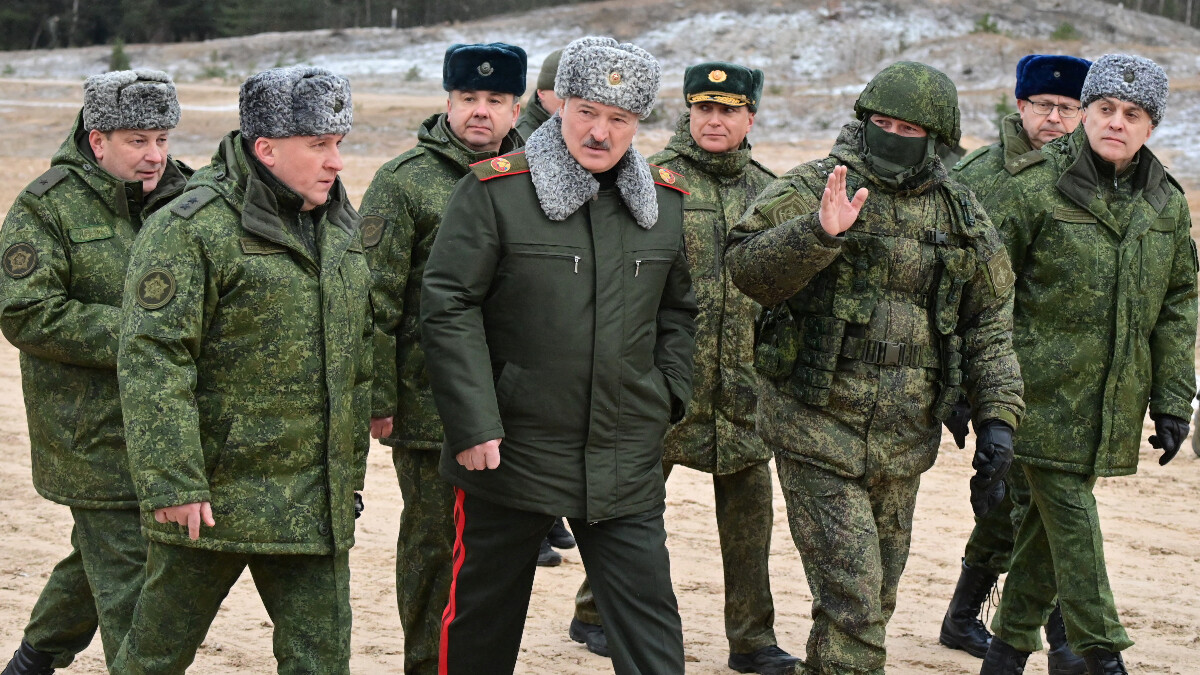 Belarus ordusunun savaşa hazırlığı için denetim yapıldı
