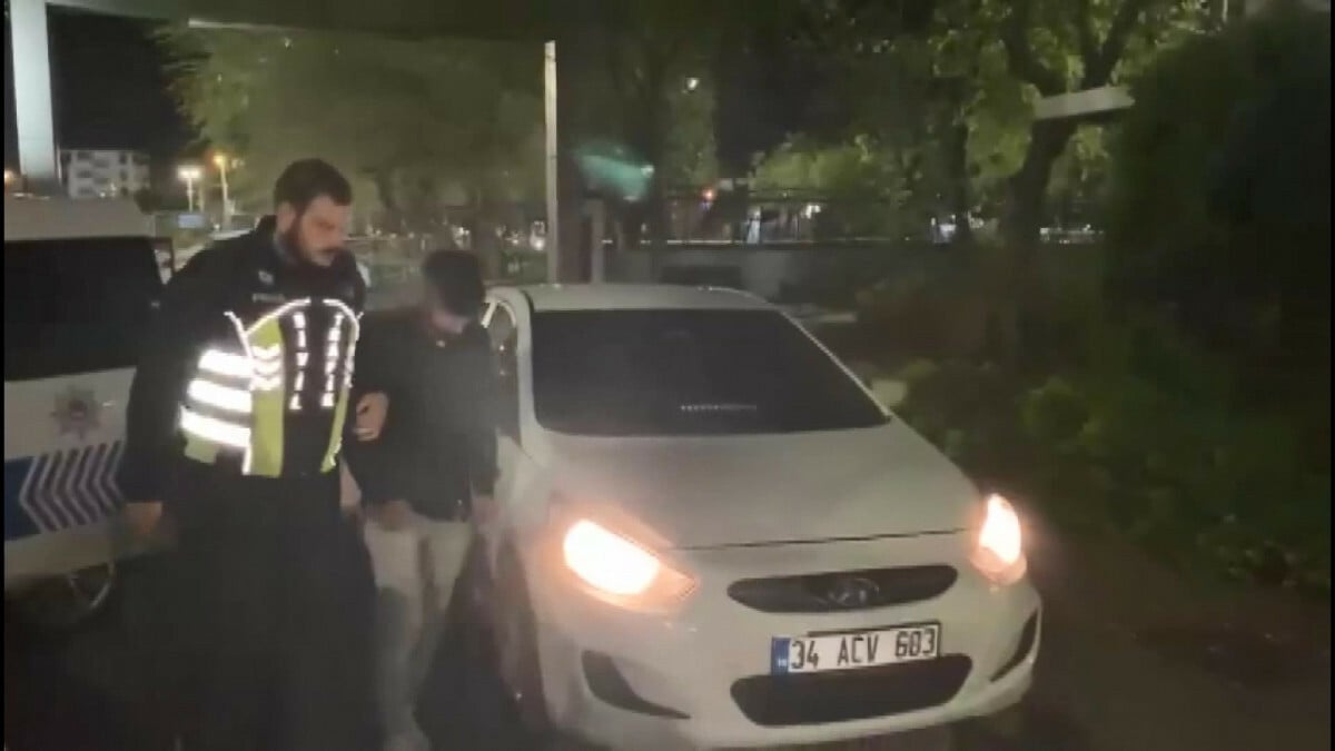 Kadıköy’de drift atan sürücüye 20 bin lira ceza