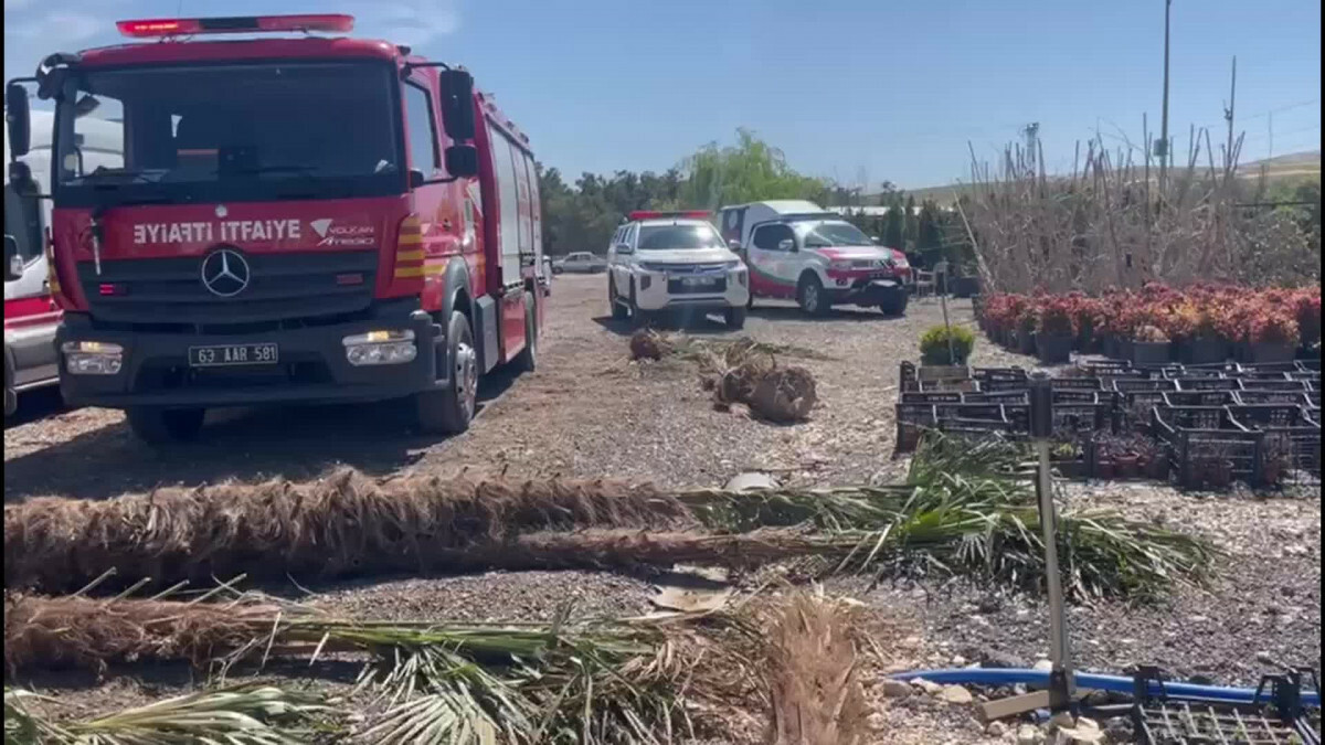 Şanlıurfa’da göçük altına kalan 4 işçi hastaneye kaldırıldı