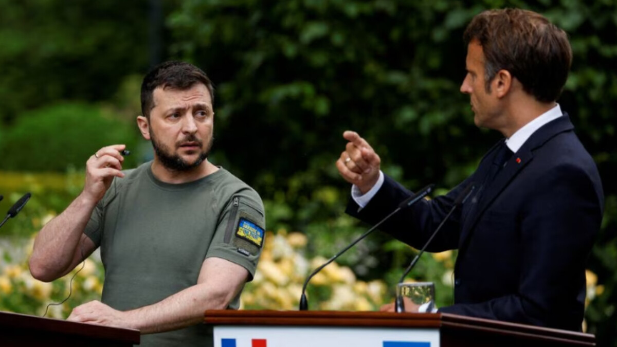 Vladimir Zelensky, Emmanuel Macron’la savunma iş birliğini görüştü