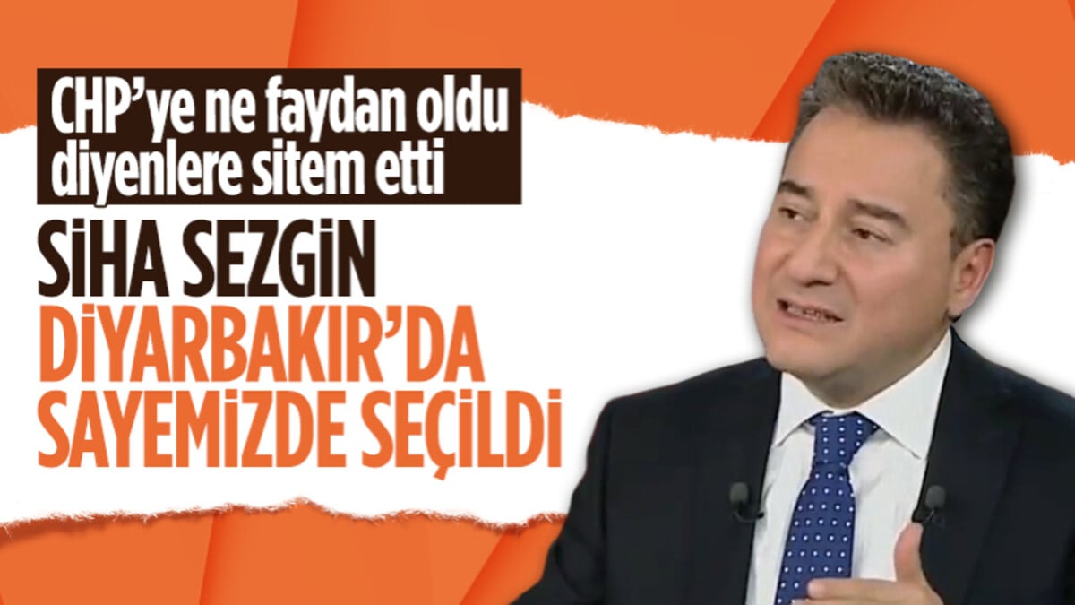 Ali Babacan, CHP’ye ne faydan oldu diyenlere sitem etti