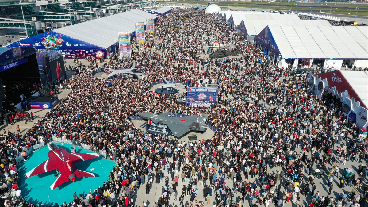 Ayakları yere basmayan festival! TEKNOFEST’in 6’ncısı sona erdi: 2,5 milyon ziyaretçi
