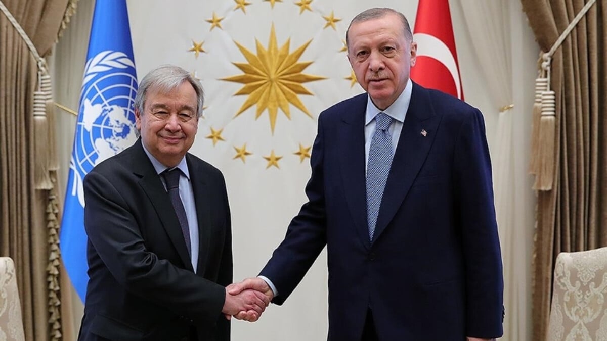 BM Genel Sekreteri Guterres’den Cumhurbaşkanı Erdoğan’a tebrik telefonu