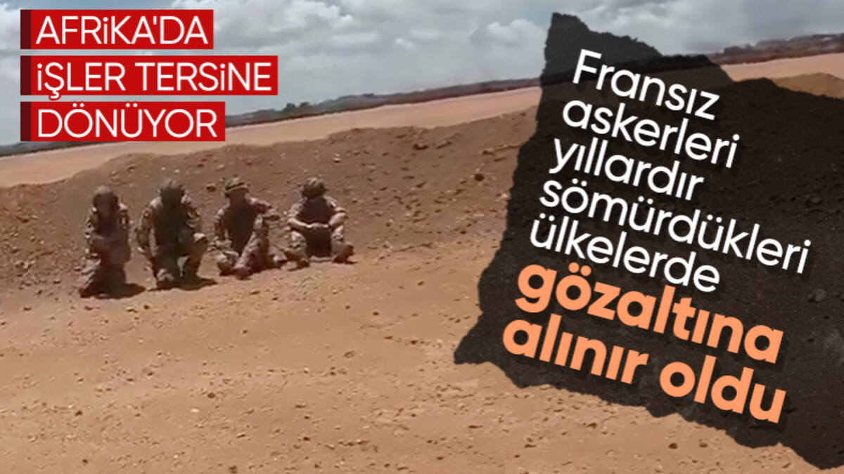 Çad ordusu, Fransız askerlerini gözaltına aldı