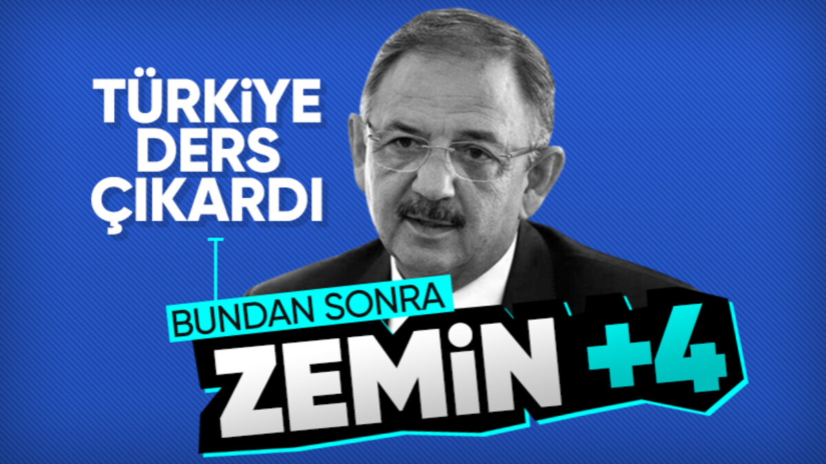 Mehmet Özhaseki: Bundan sonra zemin artı 4, zemin artı 3 gibi bir konutlaşmaya geçeceğiz