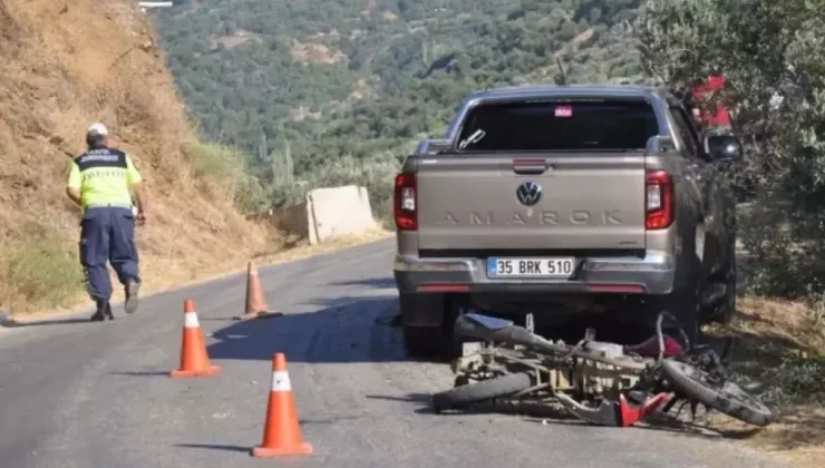Feci kaza! 15 yaşındaki motosiklet sürücüsü hayatını kaybetti