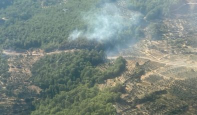 Muğla’da orman yangını: Müdahale sürüyor..